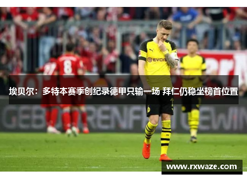 埃贝尔：多特本赛季创纪录德甲只输一场 拜仁仍稳坐榜首位置
